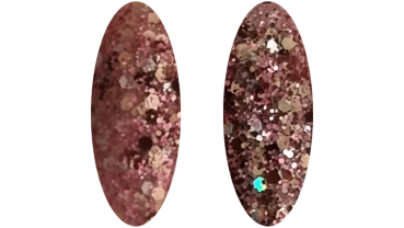 636 Sakura Glitter Soak off Gel Polish 15ml